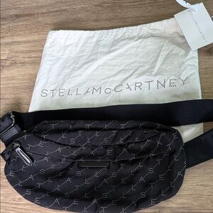NWOT Stella McCartney Insignia Belt Bag! Black! Sold out!